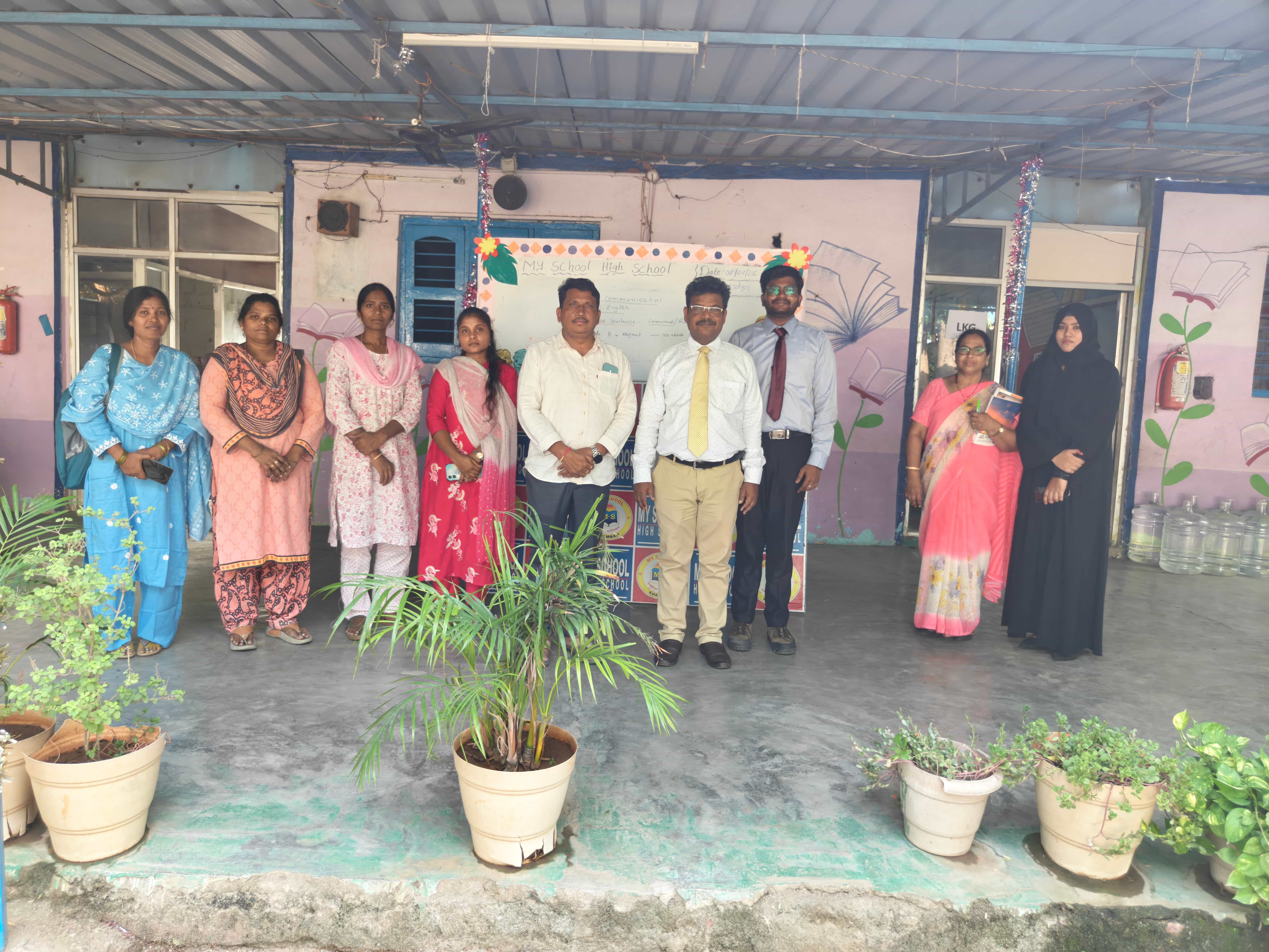 Teacher Training Program-My High School-Khammam, Telangana