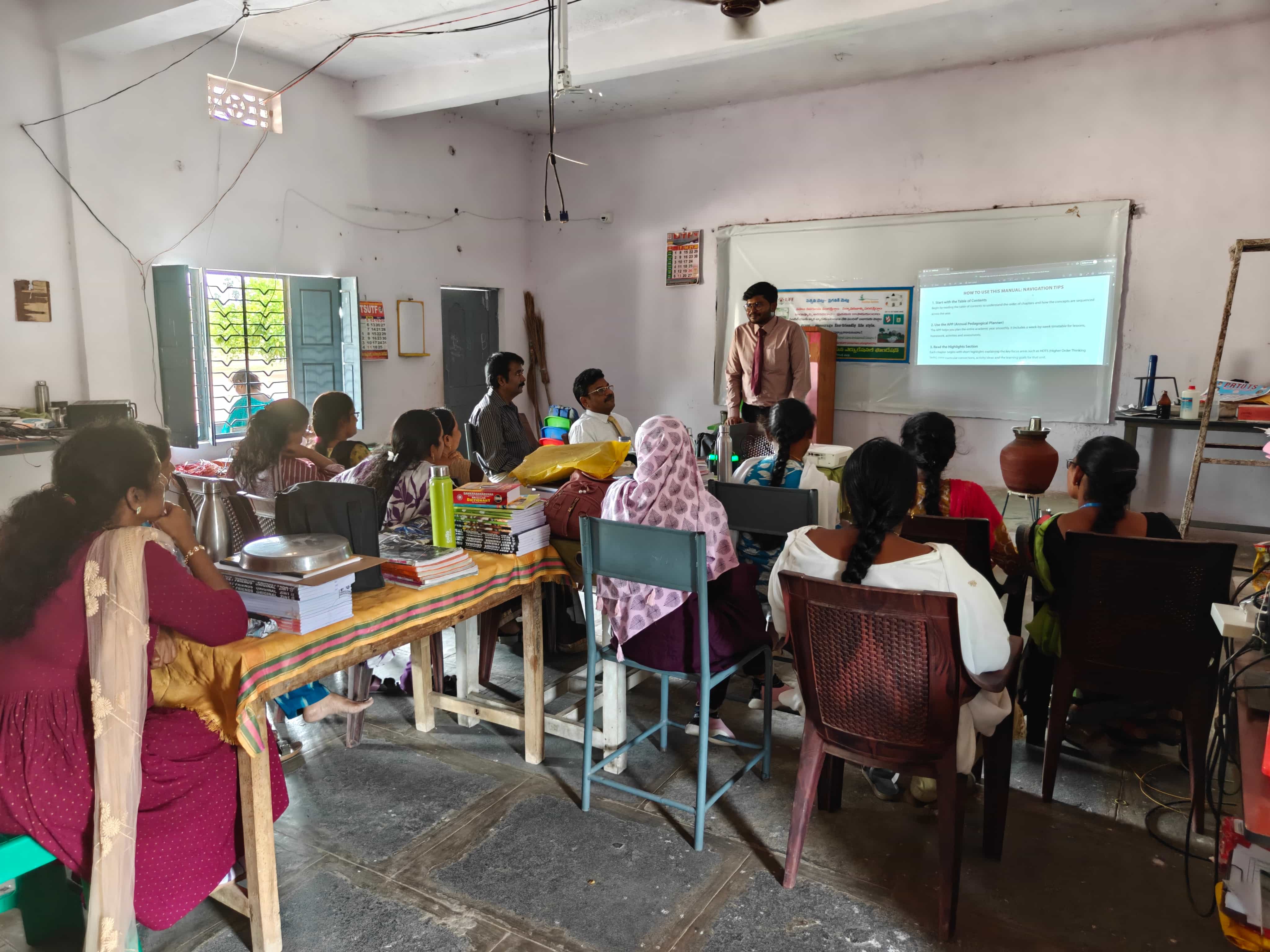 Teacher Training Program-VVM School-Nakrekal, Telangana