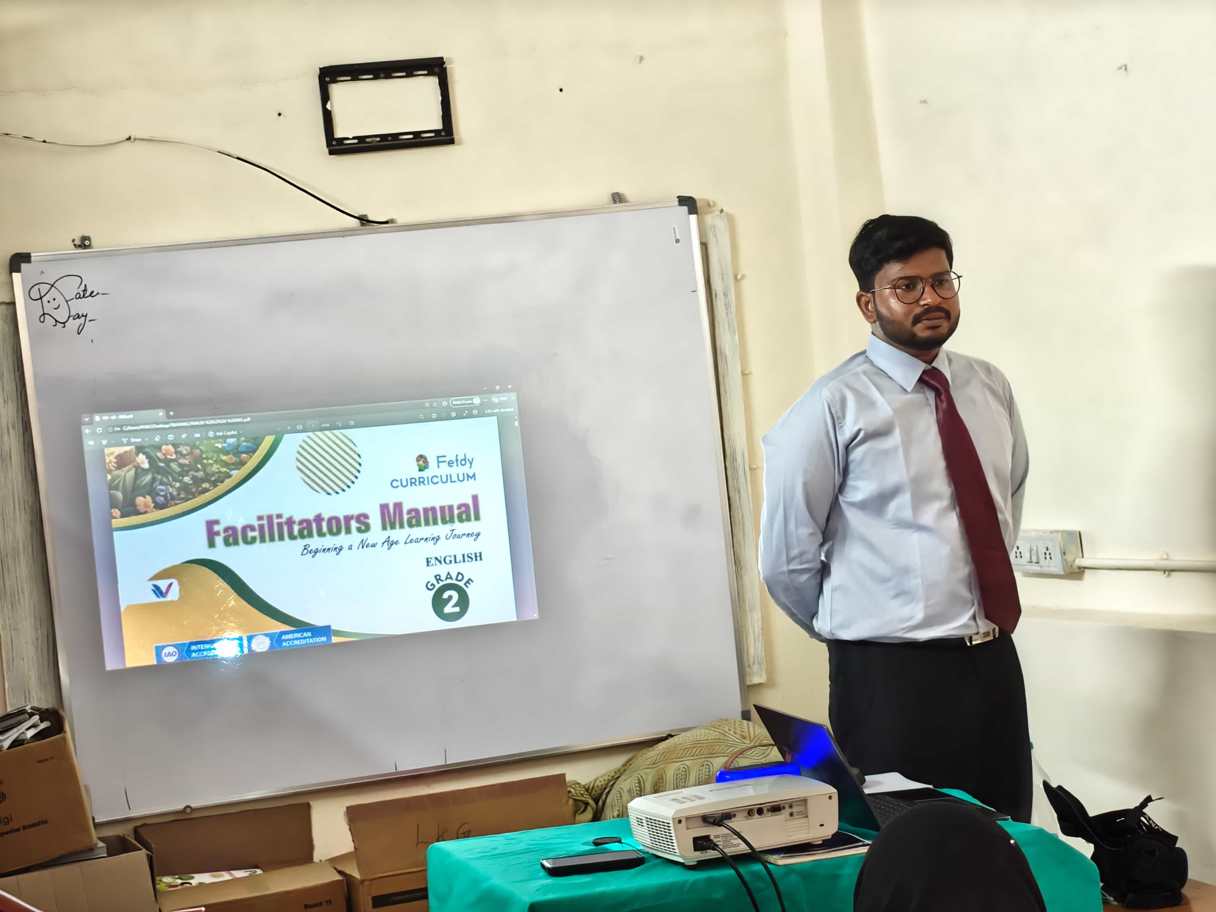 Teacher Training Program-Popular High School-Karim Nagar, Telangana