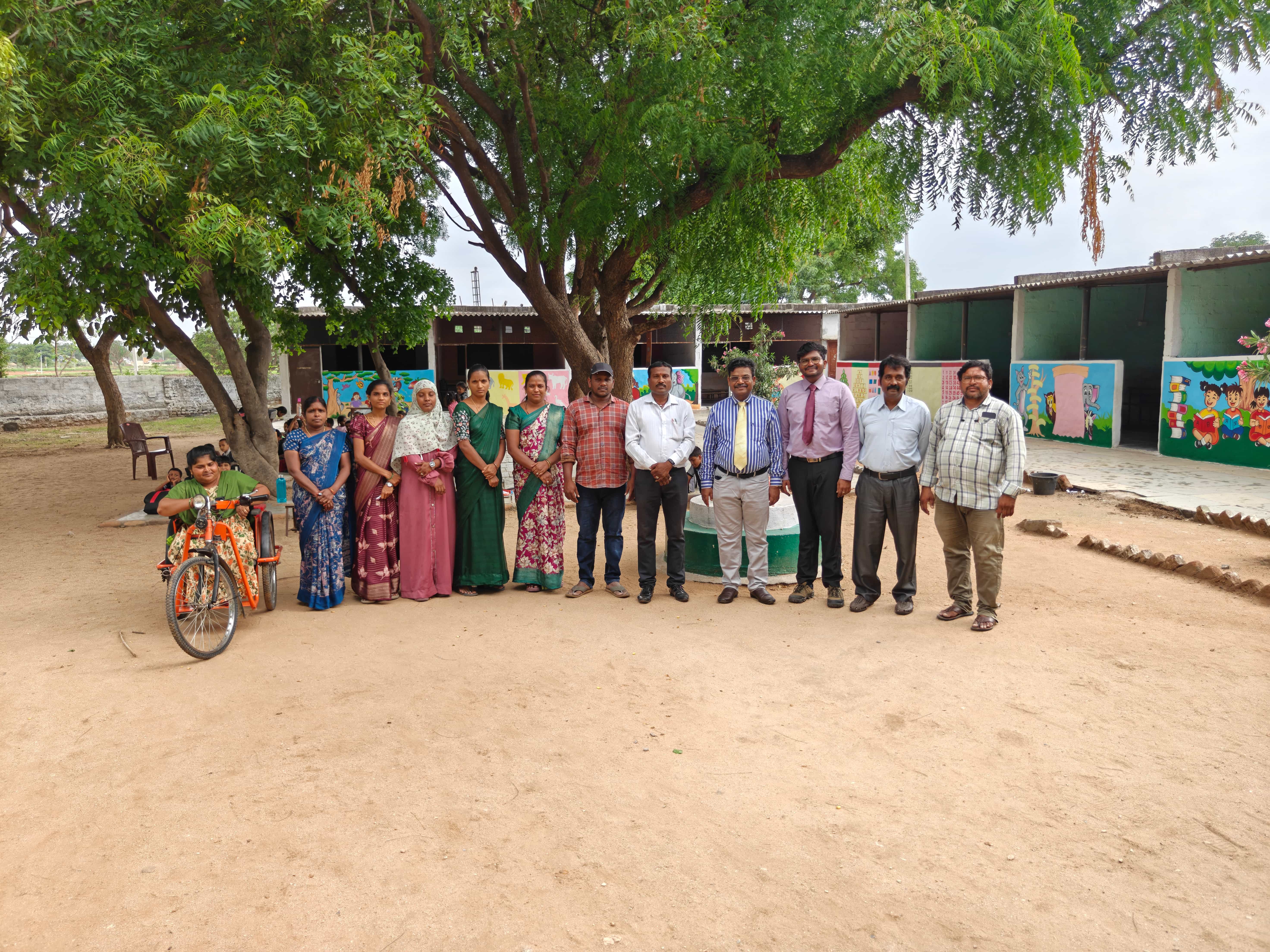 Teacher Training Program-Vijaya Vani Vidya Niketan High School-Velliminedu, Telangana