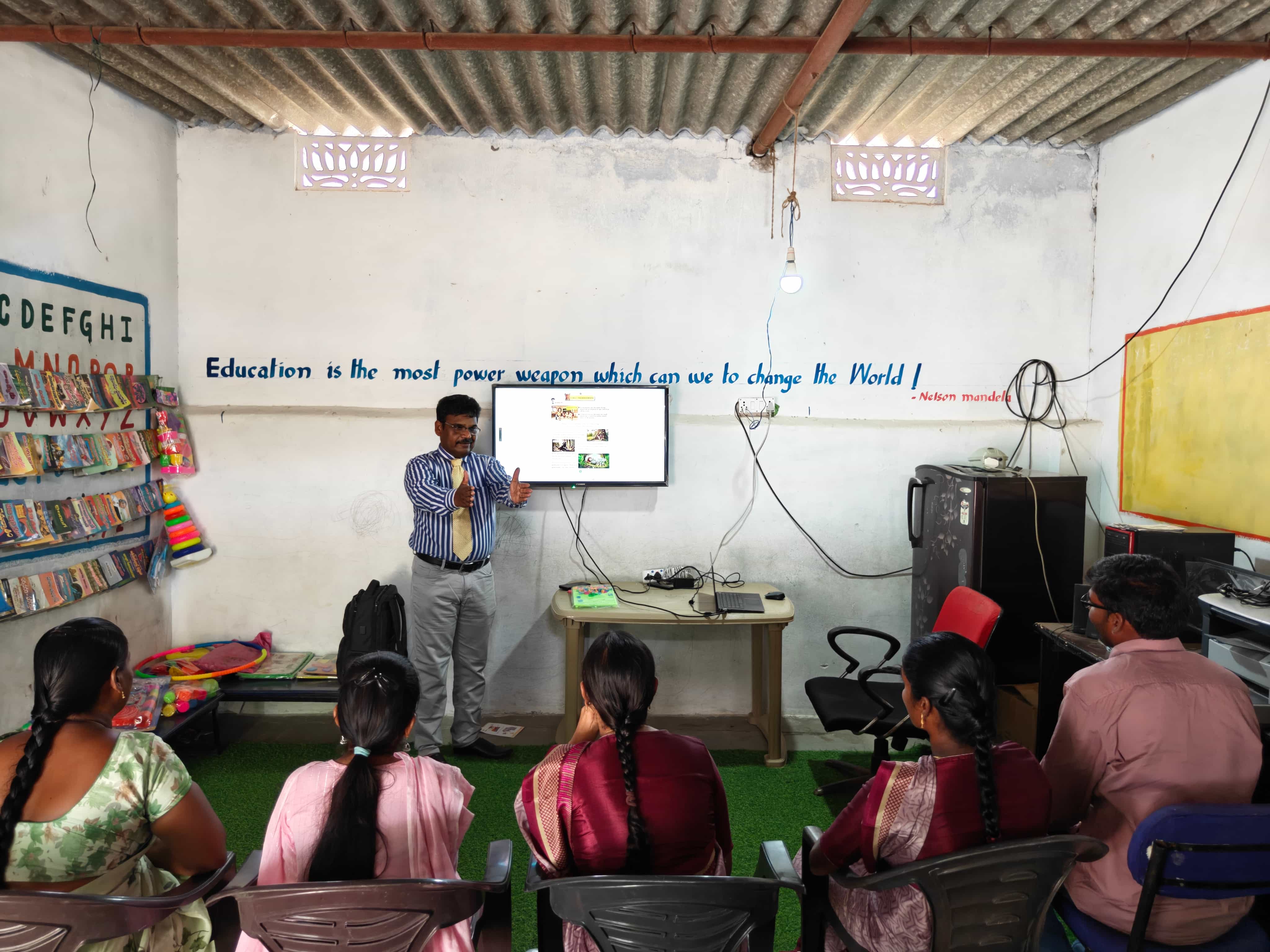 Teacher Training Program-Soumya UPS School-Chinna Karpathi, Telangana