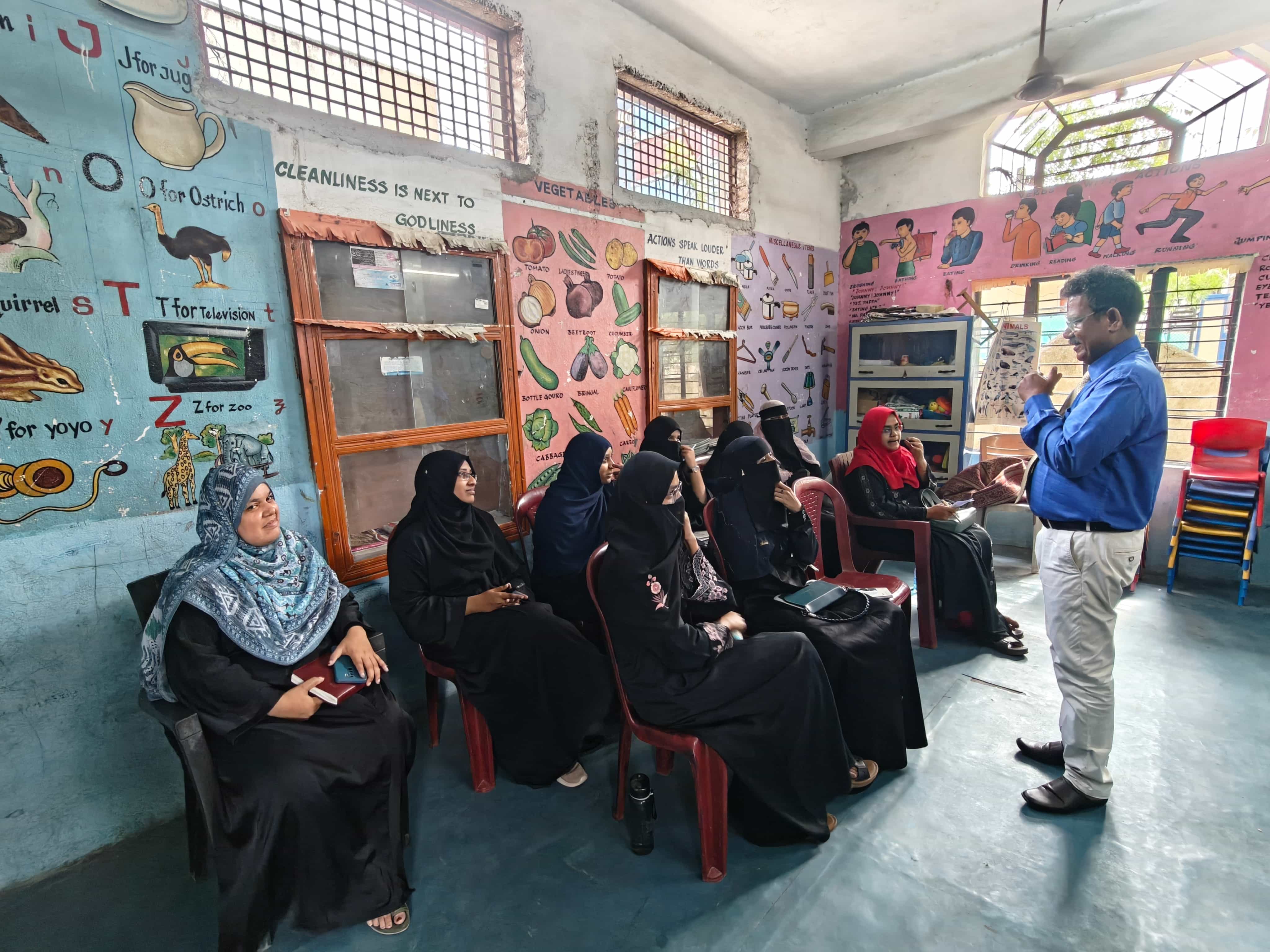 Teacher Training Program-Gulf High School-Karimnagar, Telangana