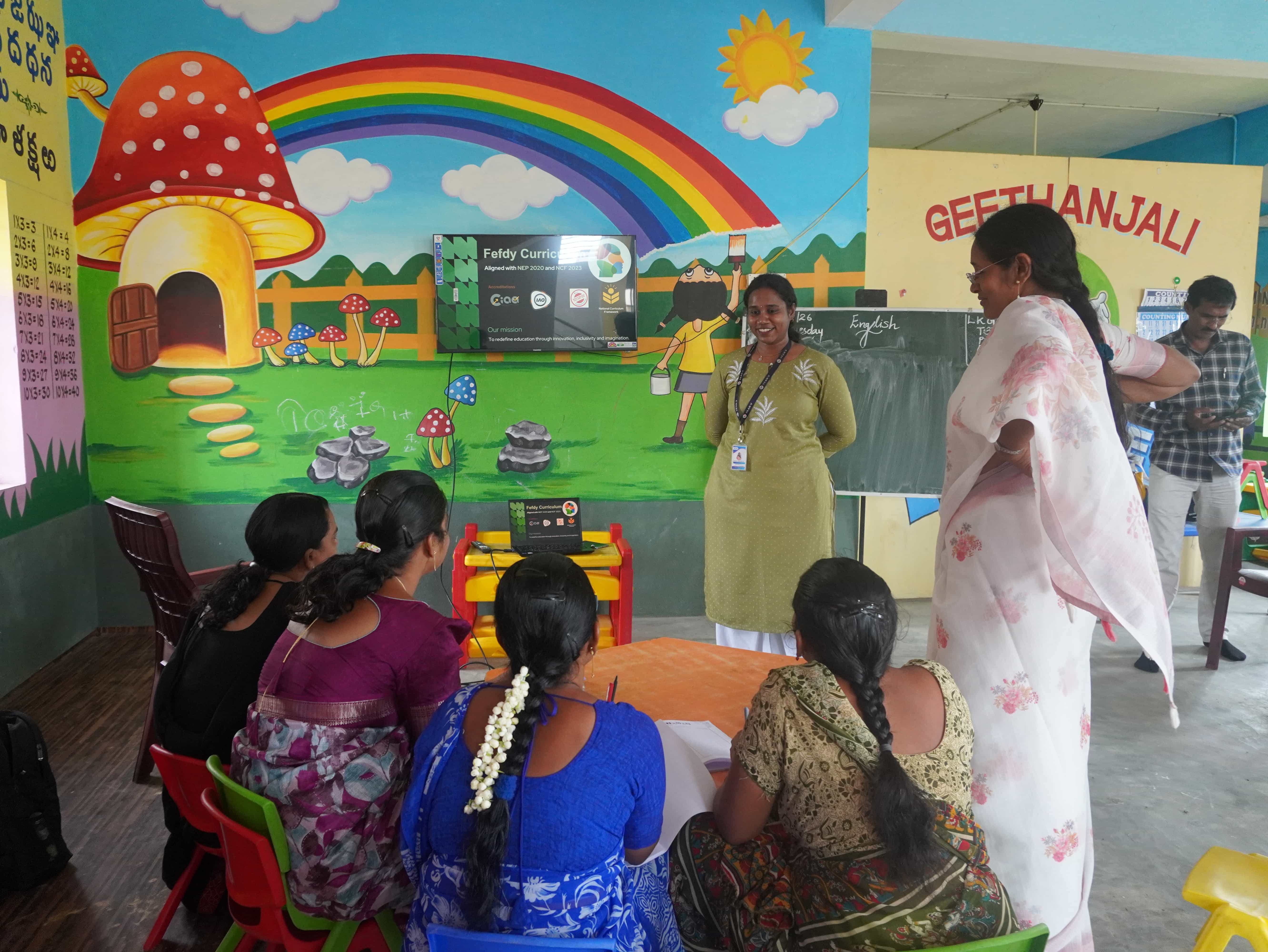 Teacher Training Program-Geethanjali EM-TM High School-Gampalagudem