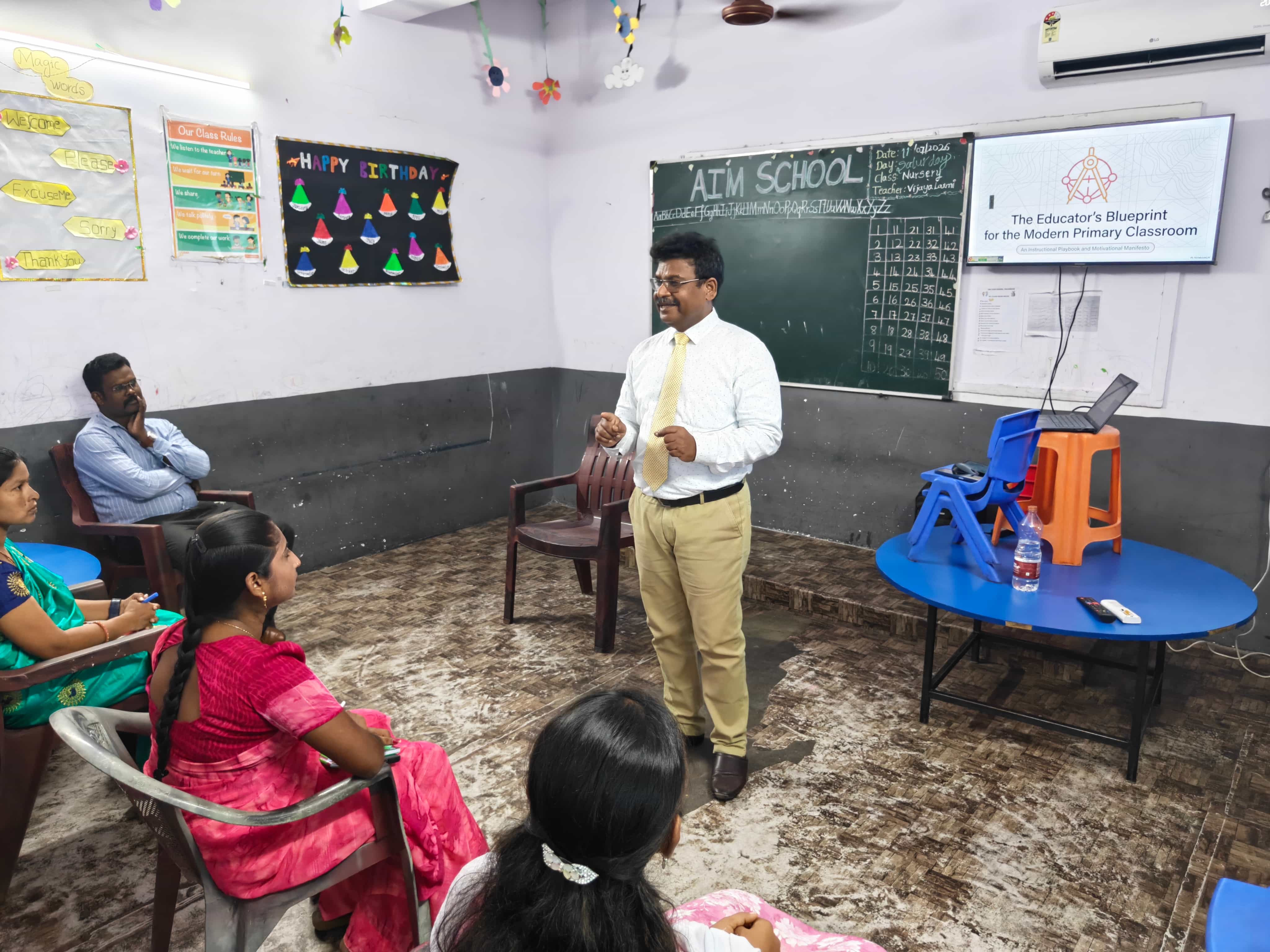 Teacher Training Program-Adarsha Integrated Model School-Palwancha, Telangana