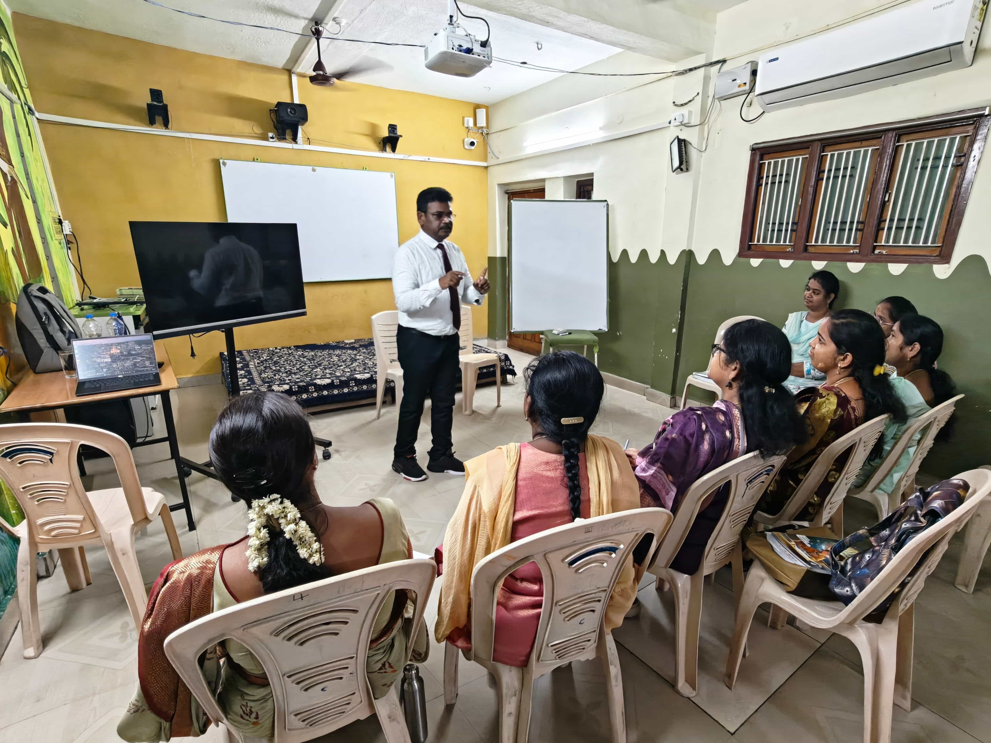 Teacher Training Program-Rainbow e-Smart School-Renigunta, Telangana