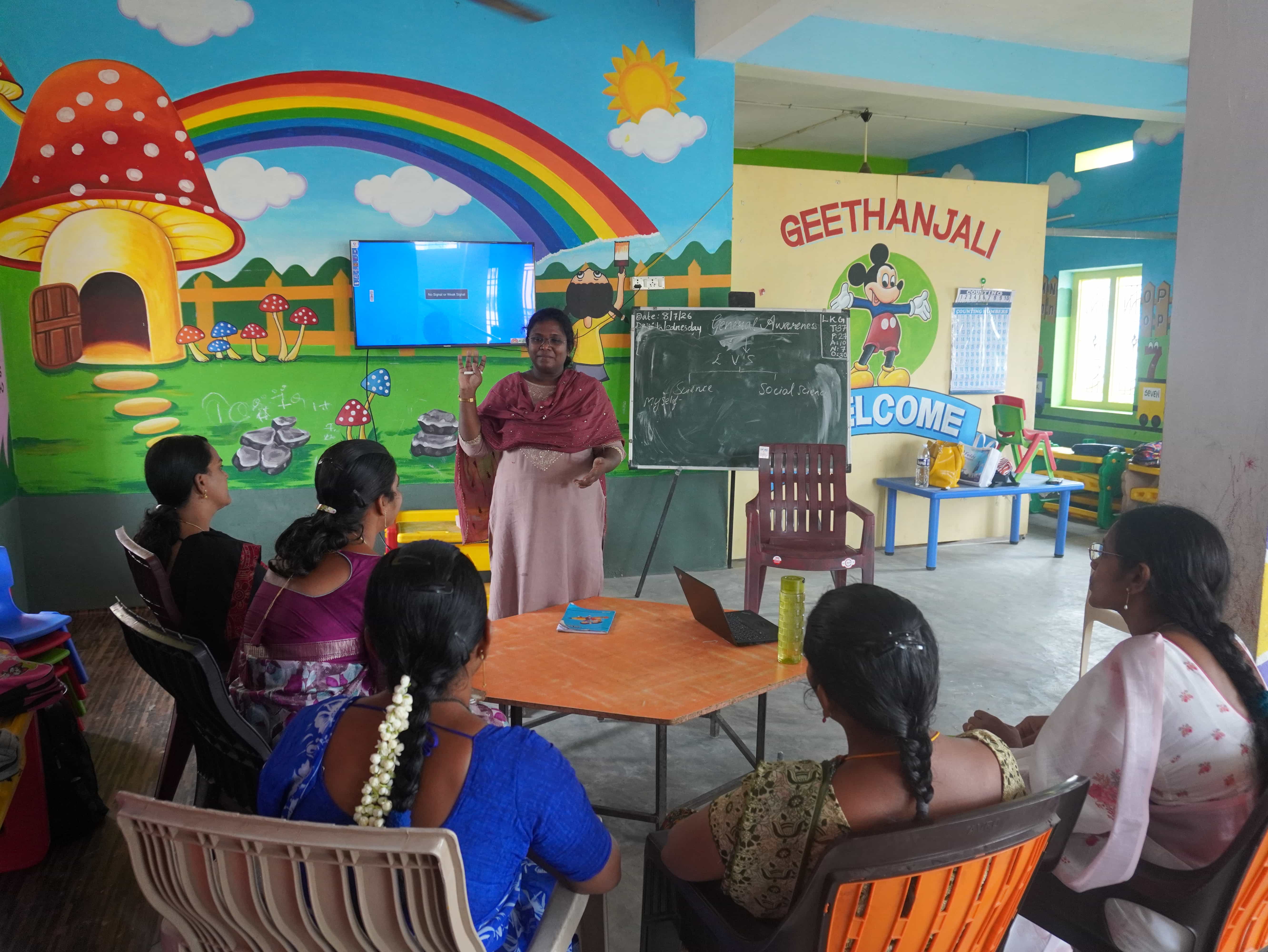 Teacher Training Program-Geethanjali EM-TM High School-Gampalagudem