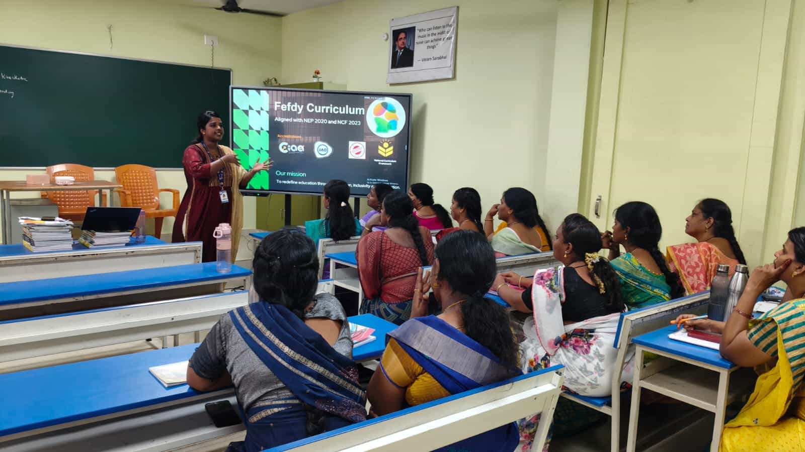 Teacher Training Program at Sri Sakthi Matriculation Higher Secondary School, Madhavaram