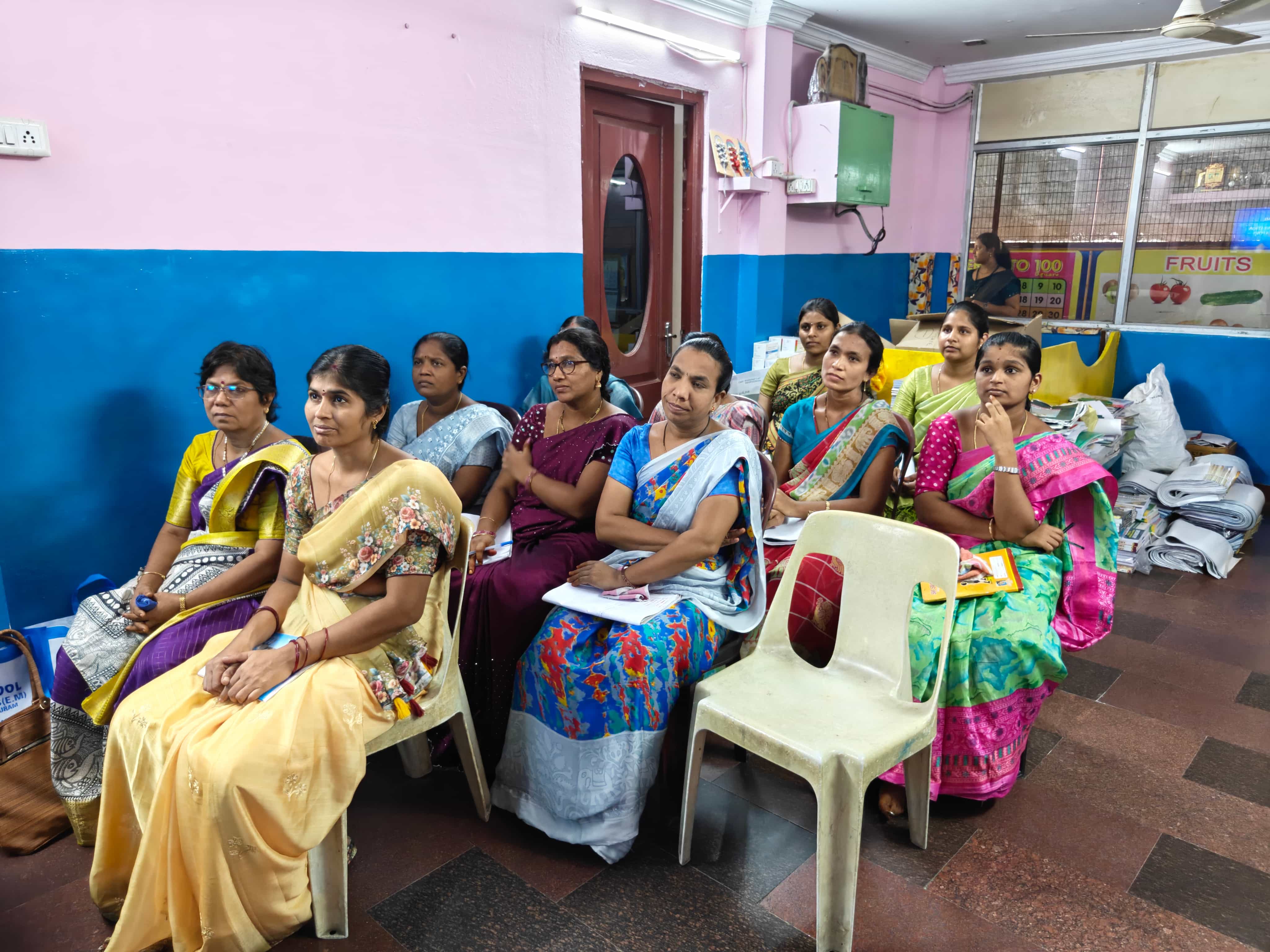 Teacher Training Program-Ajay High School-Satyanarayanapuram & Nagarjuna School, Gunadala, Vijayawada