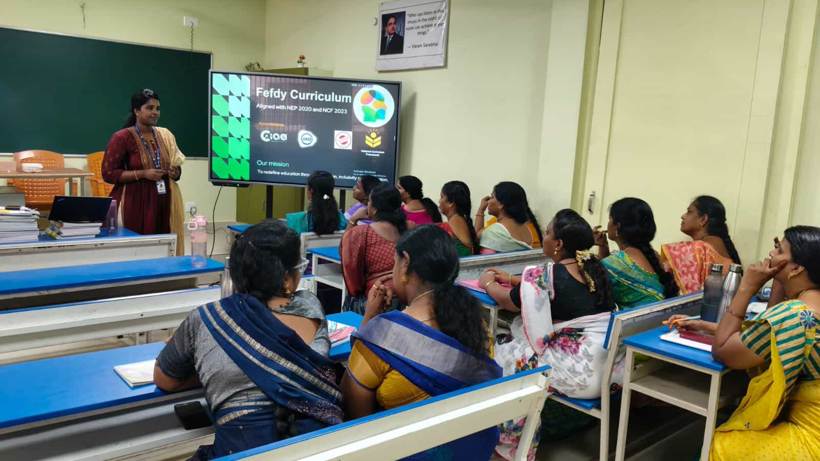 Teacher Training Program at Sri Sakthi Matriculation Higher Secondary School, Madhavaram