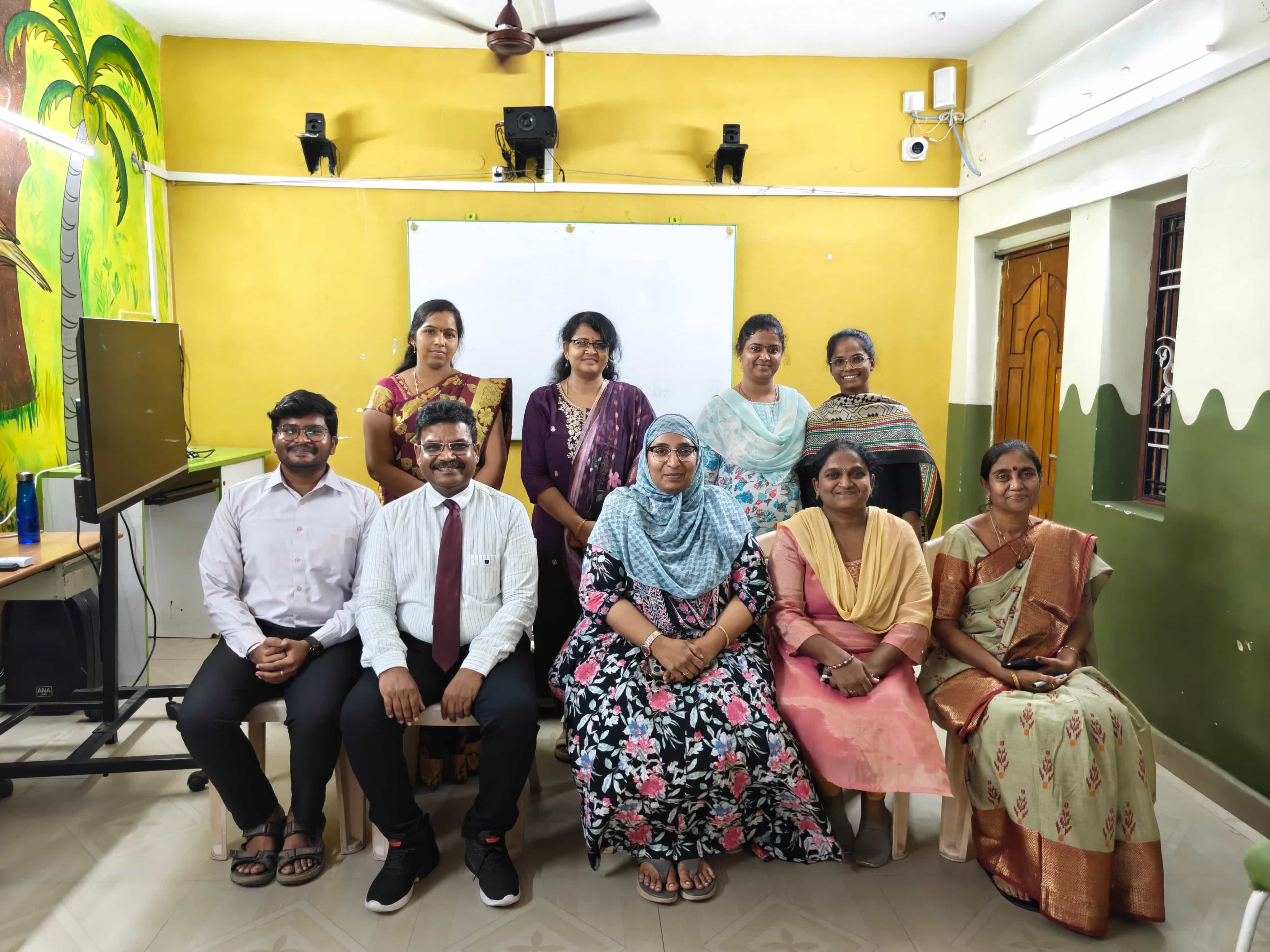 Teacher Training Program-Rainbow e-Smart School-Renigunta, Telangana