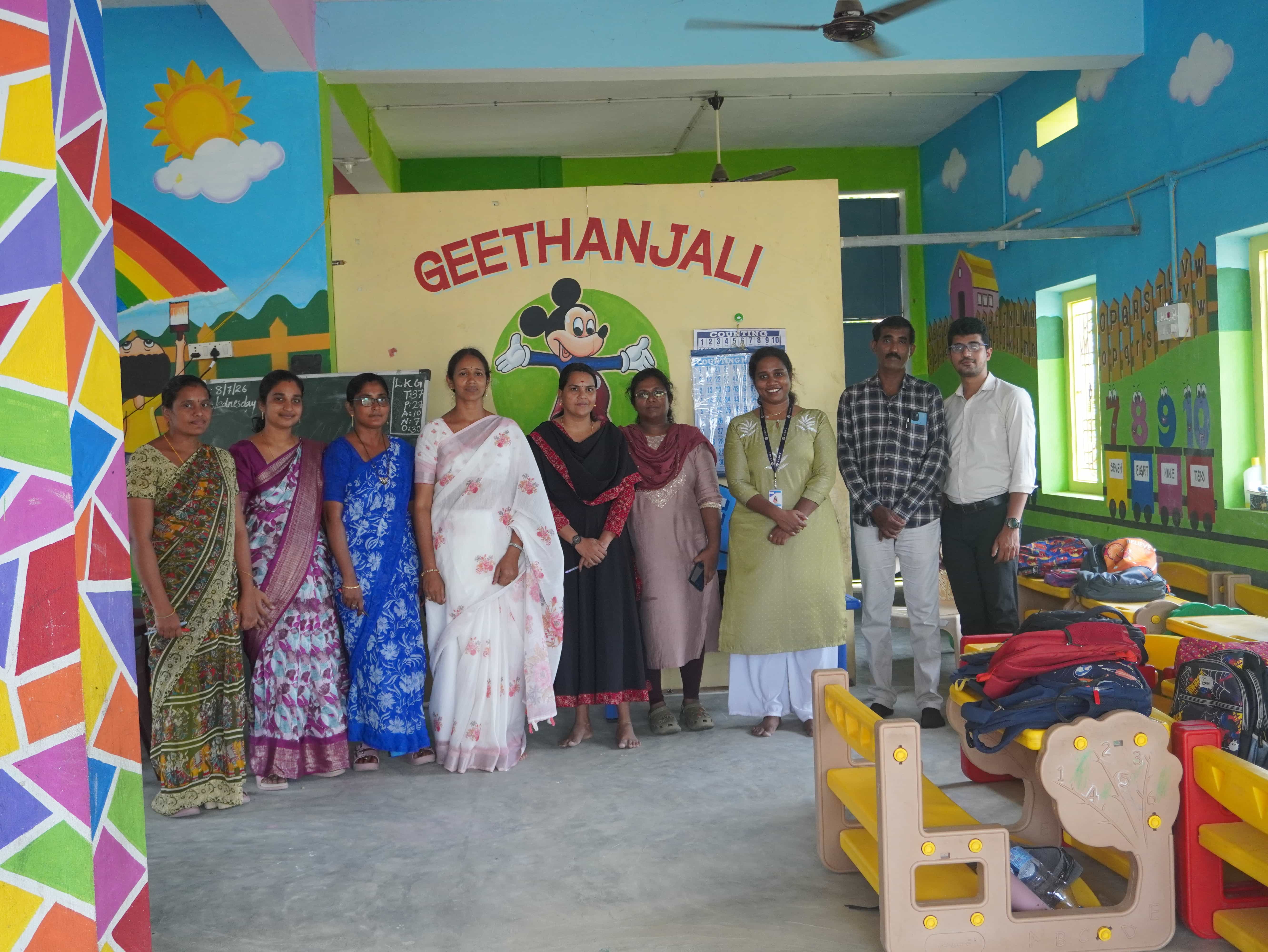 Teacher Training Program-Geethanjali EM-TM High School-Gampalagudem