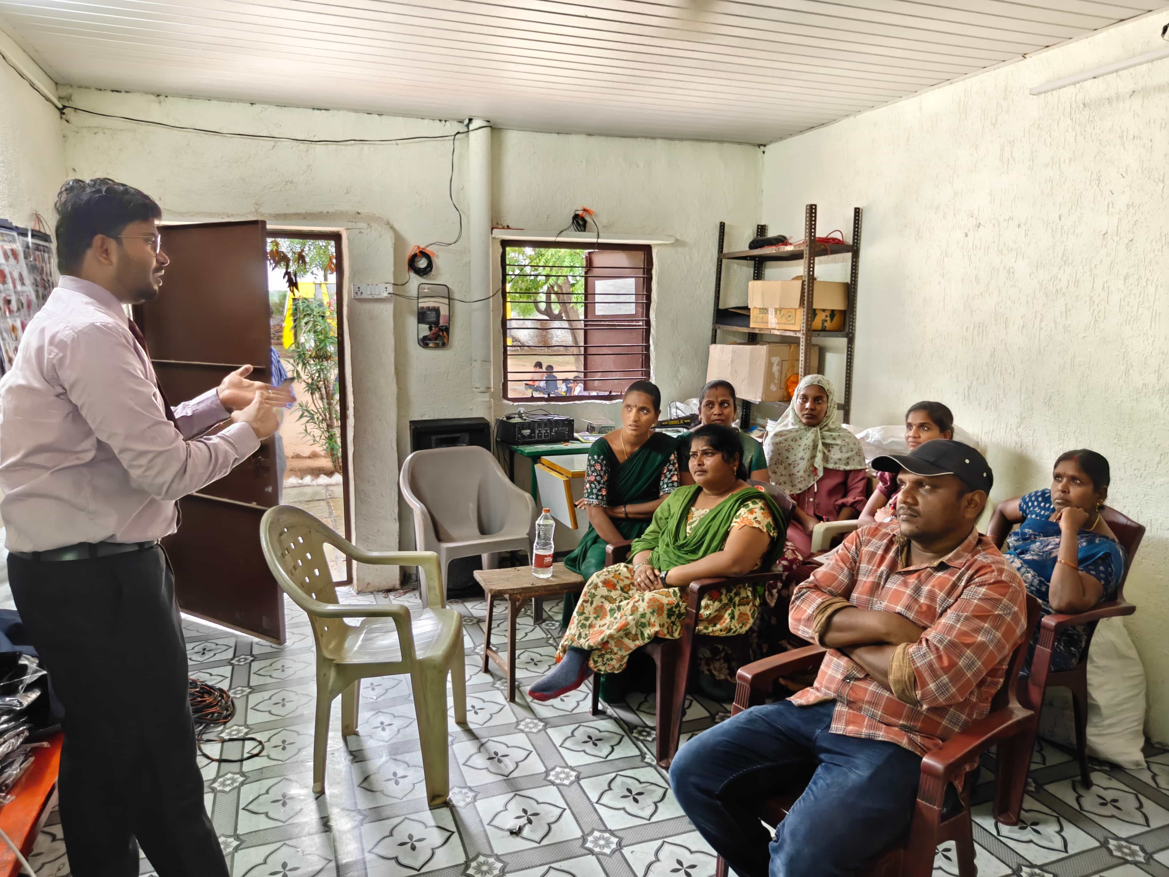 Teacher Training Program-Vijaya Vani Vidya Niketan High School-Velliminedu, Telangana