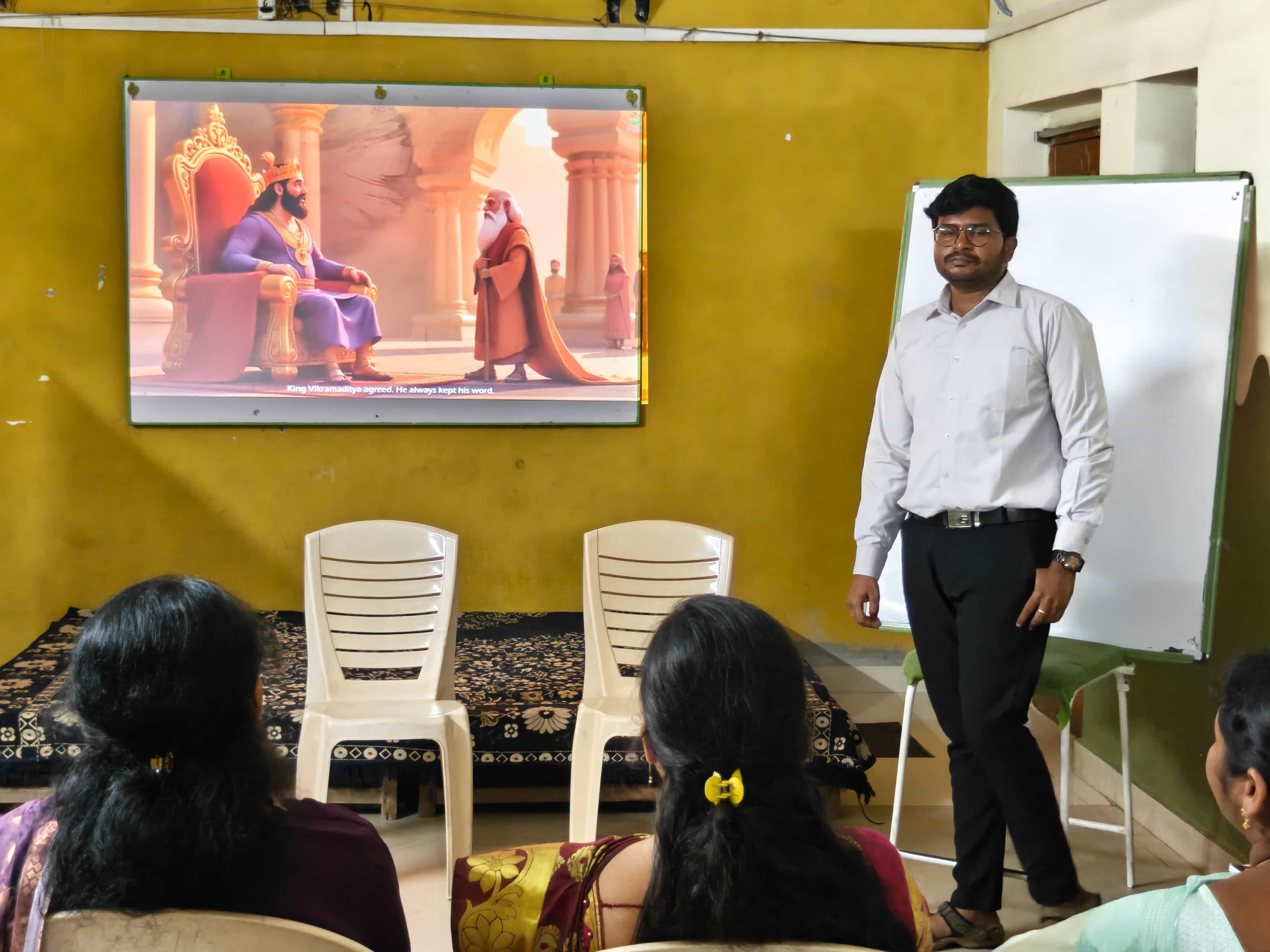 Teacher Training Program-Rainbow e-Smart School-Renigunta, Telangana