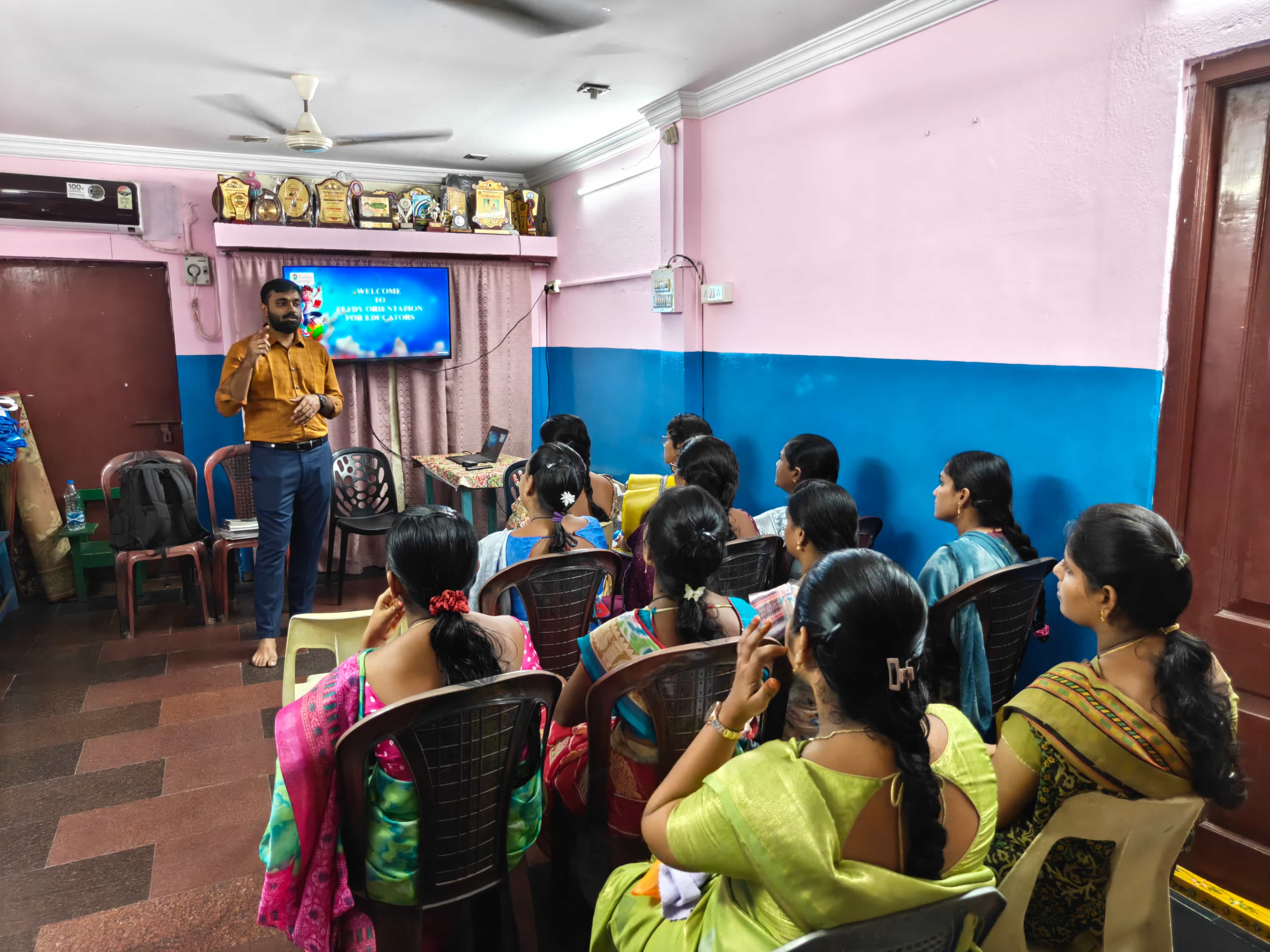 Teacher Training Program-Ajay High School-Satyanarayanapuram & Nagarjuna School, Gunadala, Vijayawada