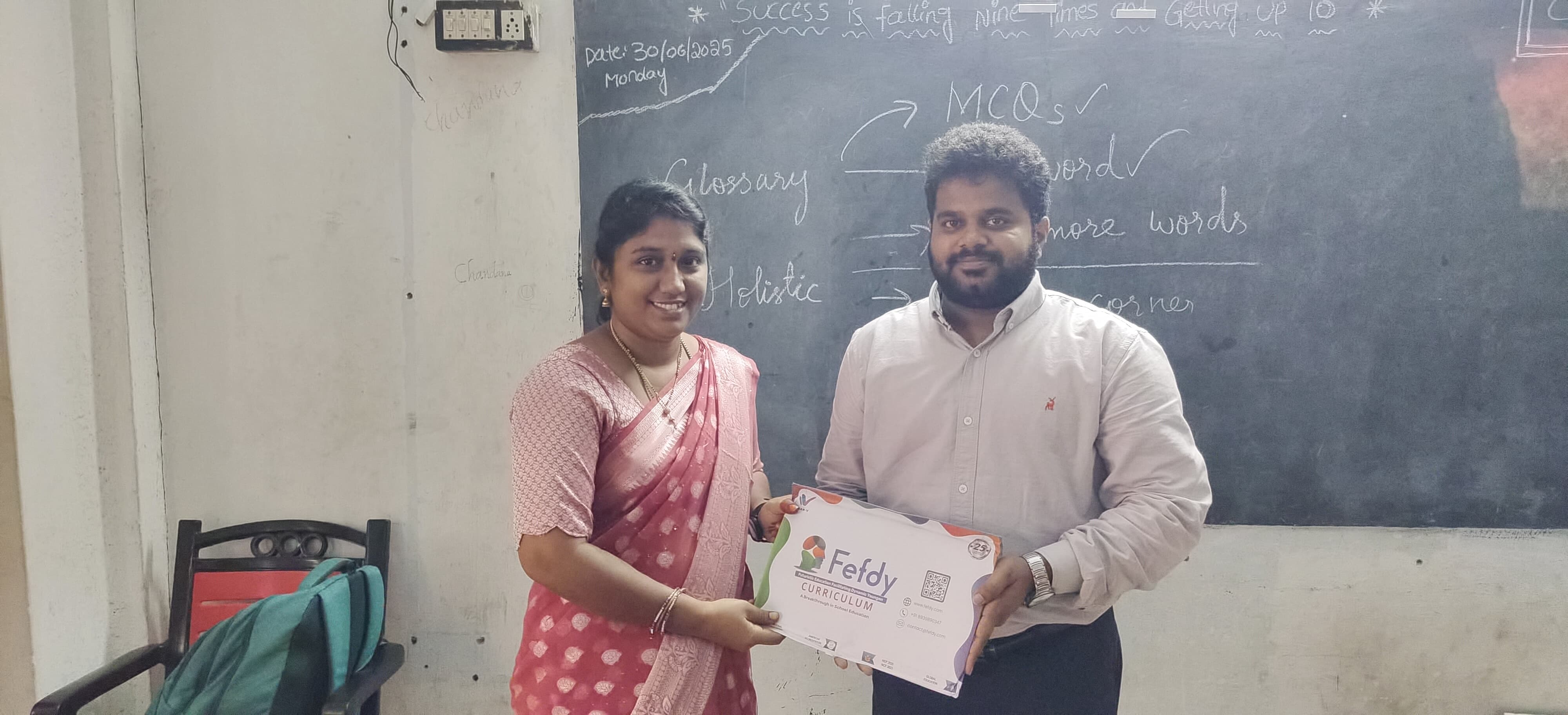 Strengthening Classroom Delivery at Sri Vyshnavi School