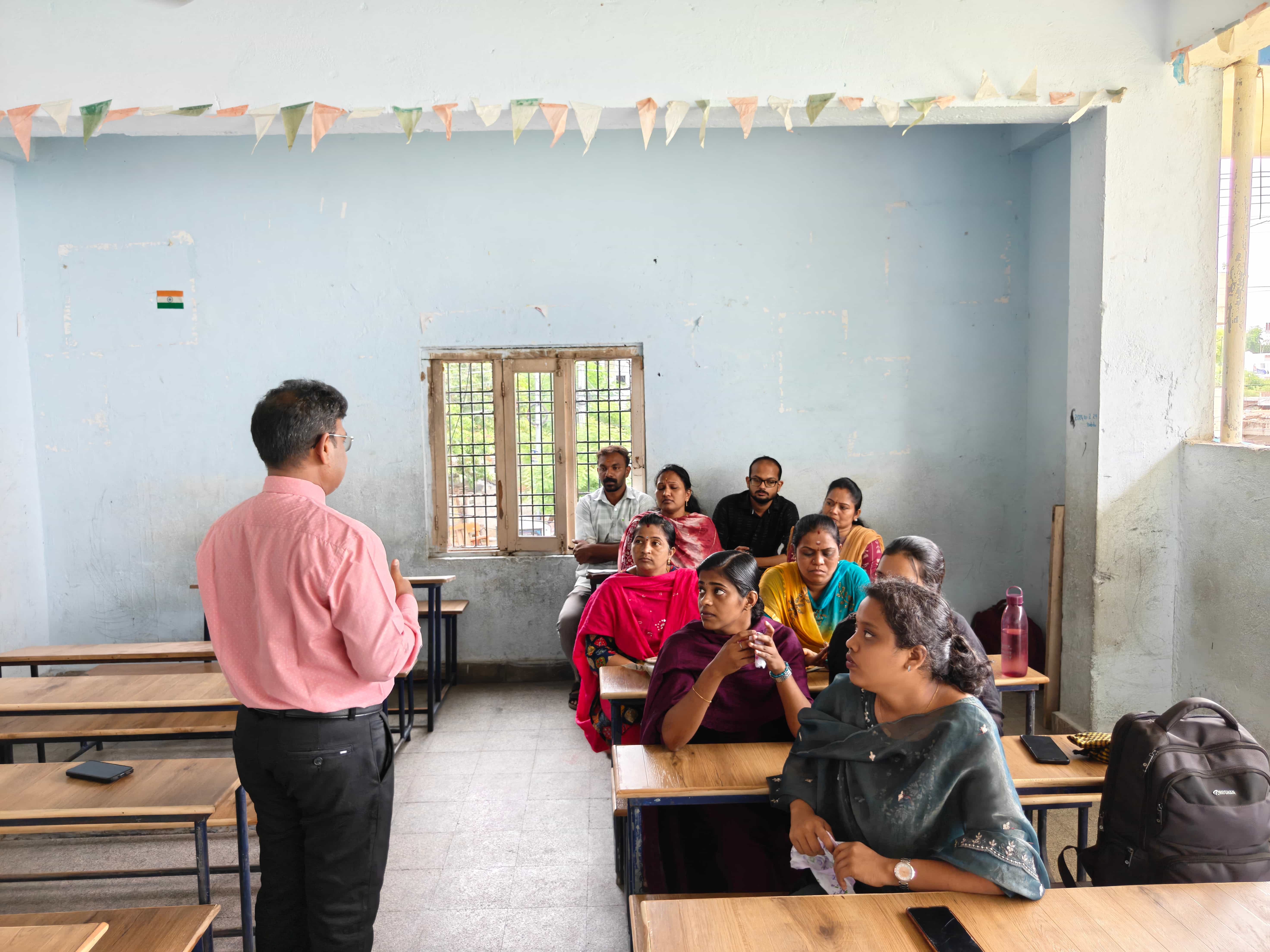 Teacher Training Program-Sri Sai School-Karim Nagar, Telangana