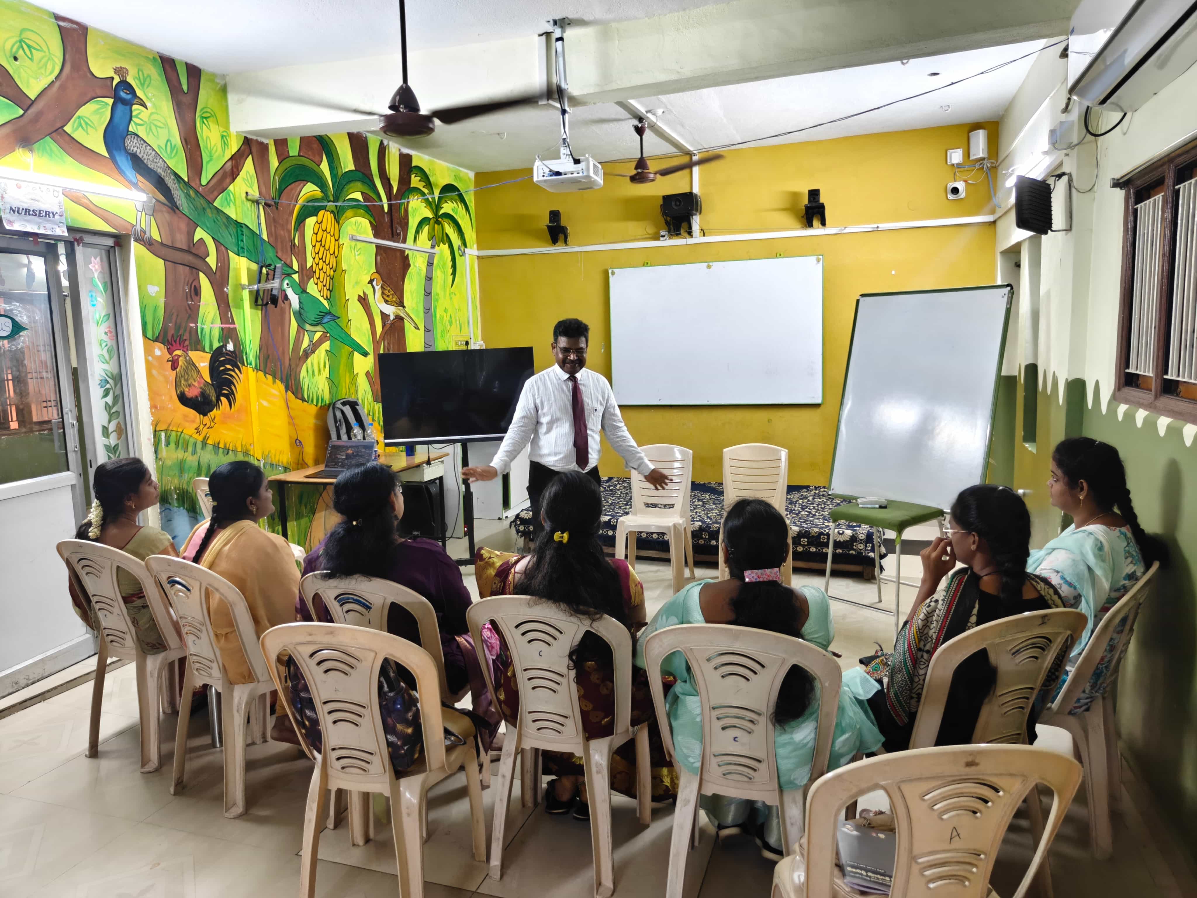 Teacher Training Program-Rainbow e-Smart School-Renigunta, Telangana