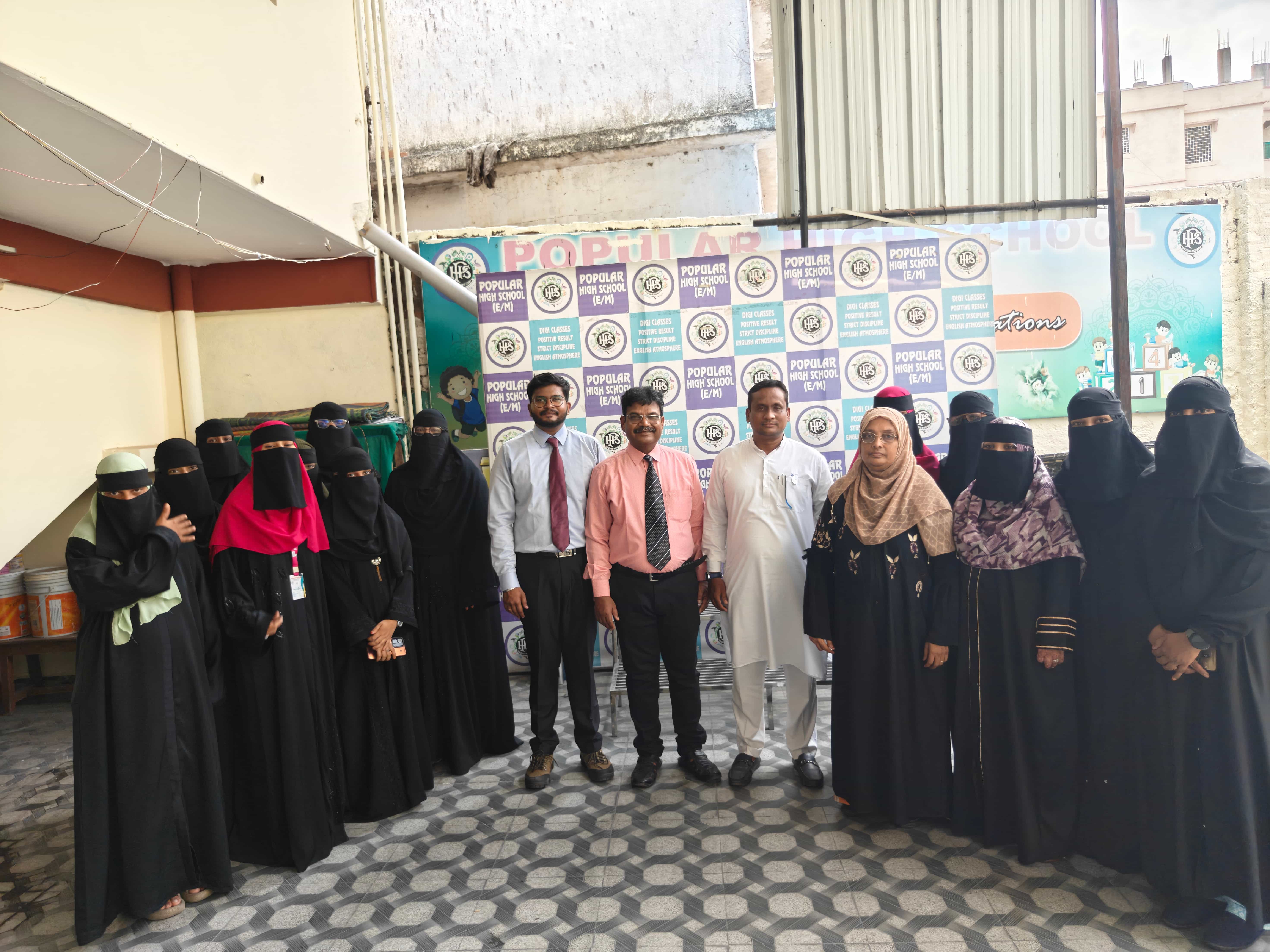 Teacher Training Program-Popular High School-Karim Nagar, Telangana