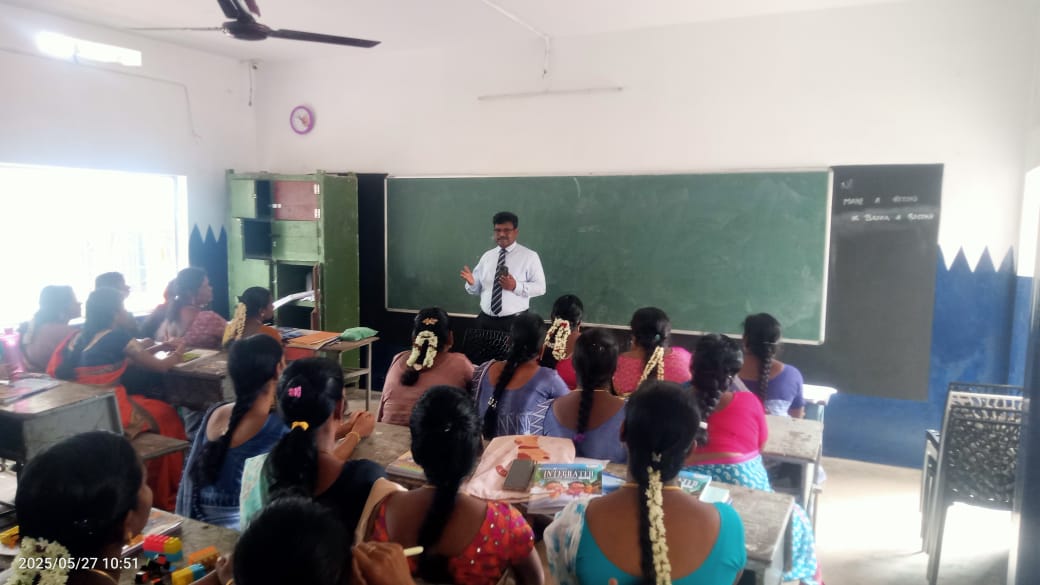 FEFDY Teacher Training at S.D. Sion Matriculation School, Cuddalore