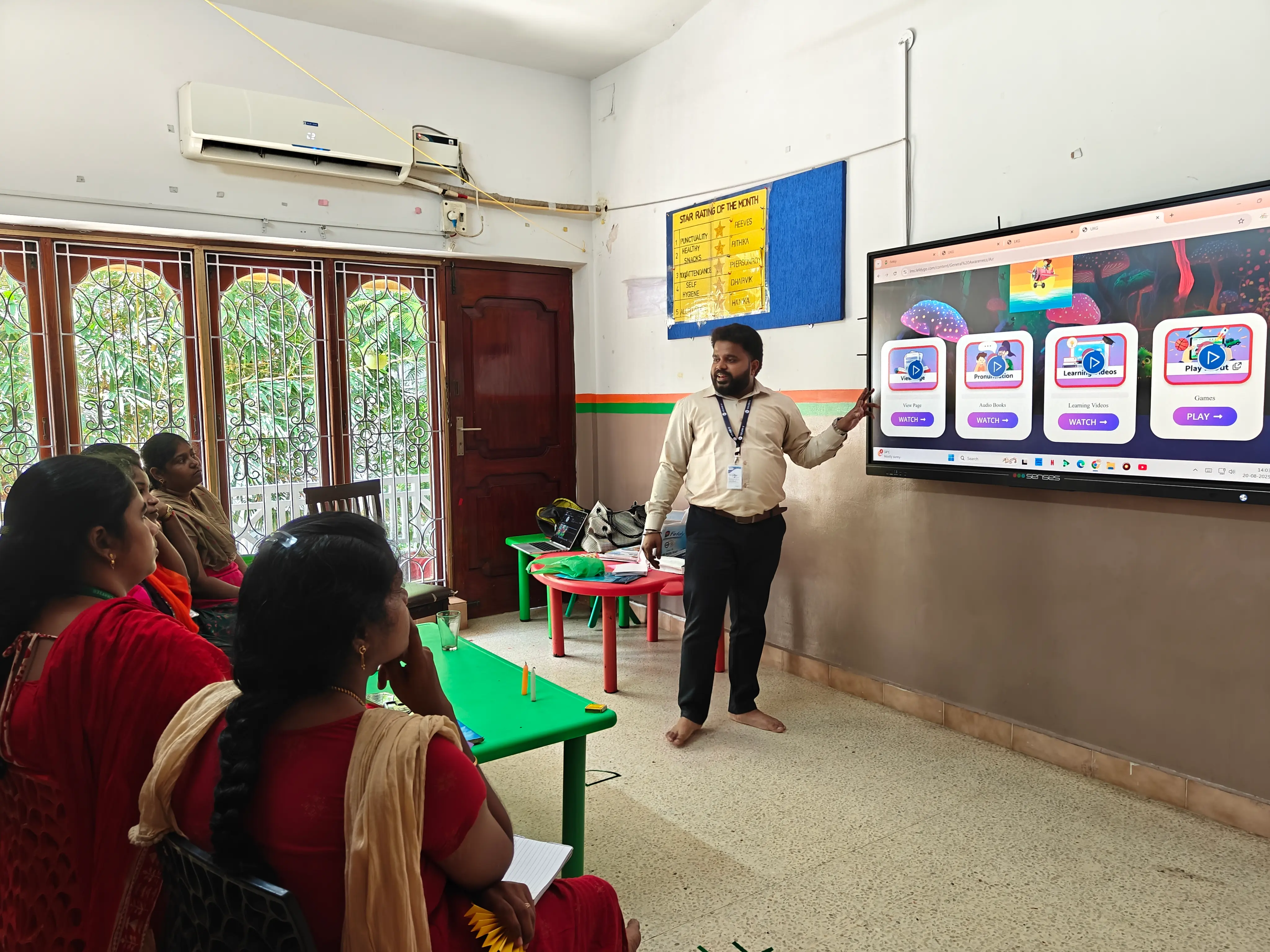 FEFDY Curriculum Engagement at Chittel Chatter, Saidapet