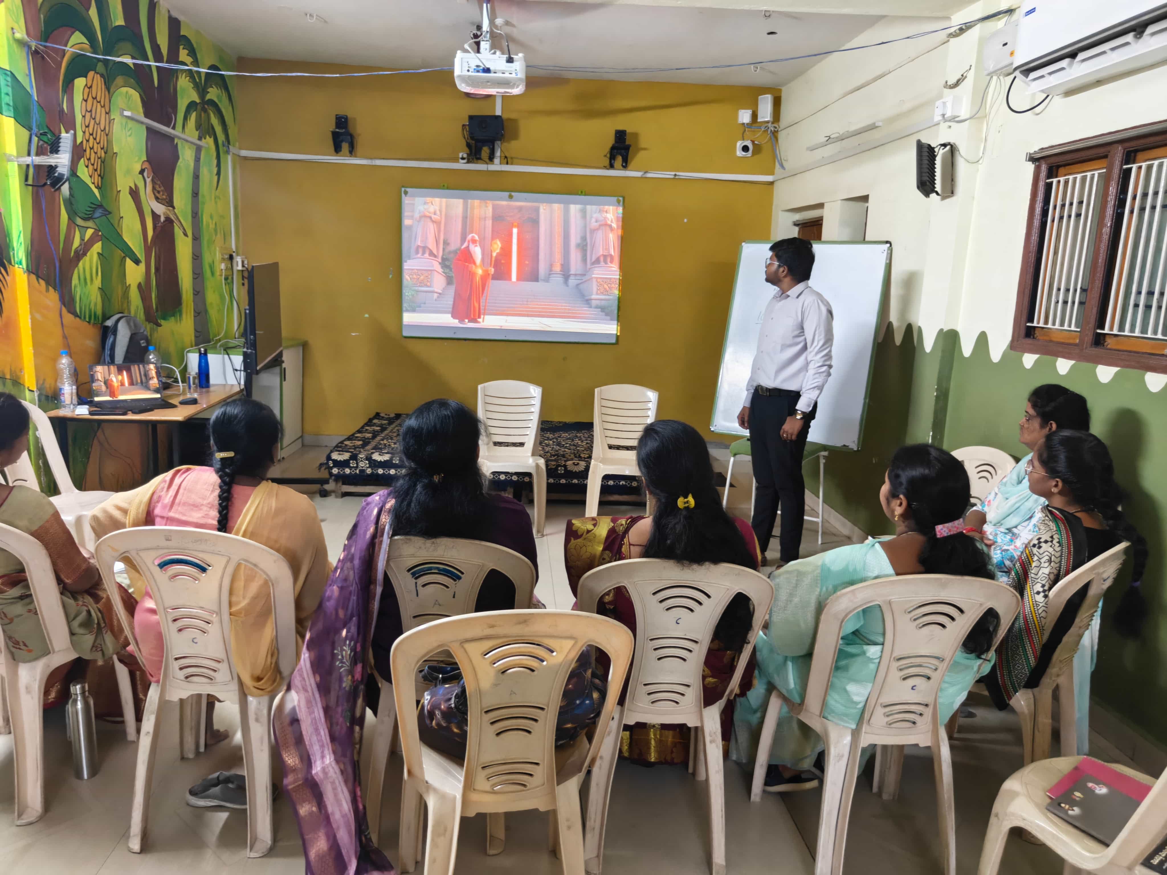 Teacher Training Program-Rainbow e-Smart School-Renigunta, Telangana