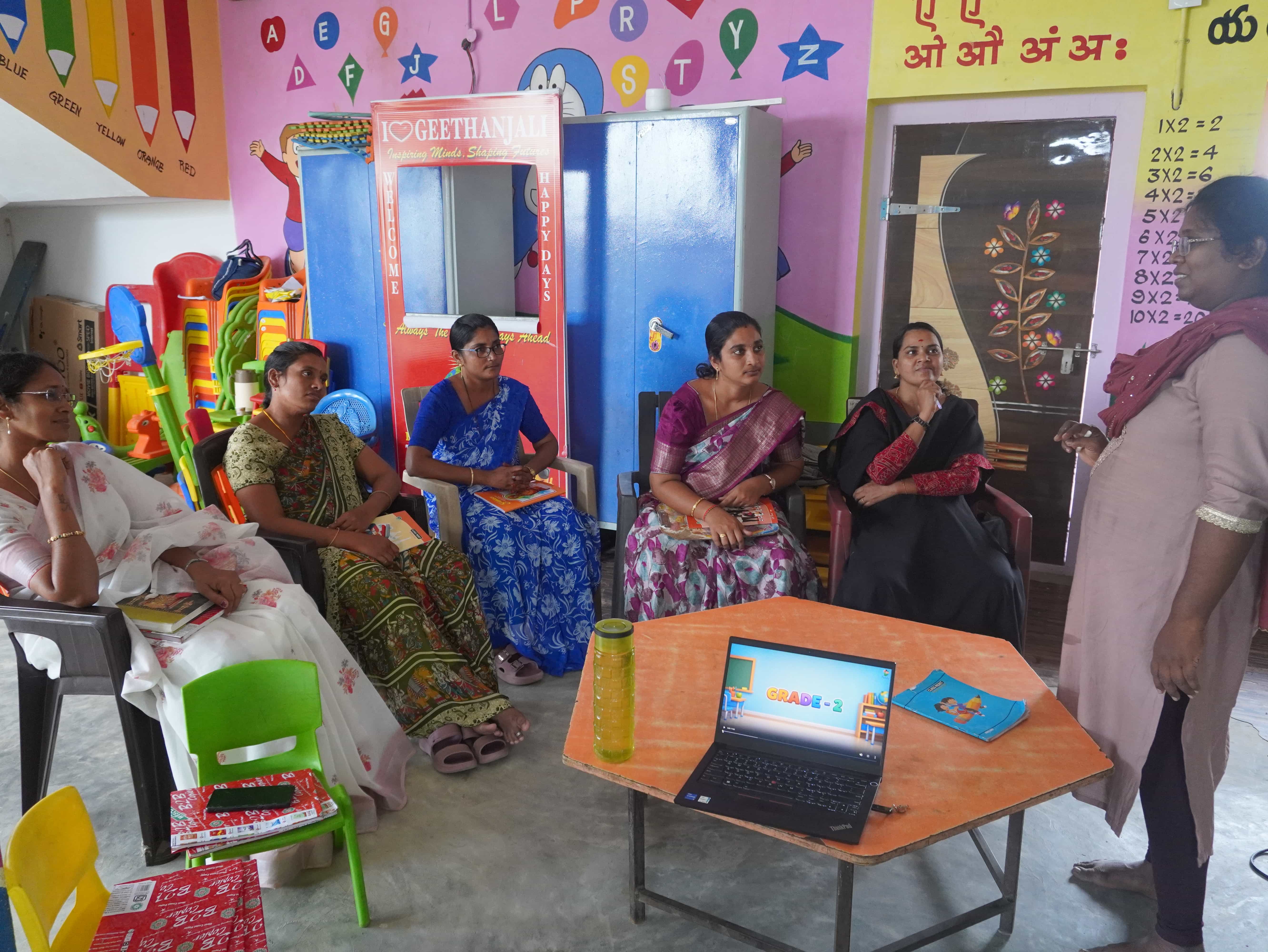 Teacher Training Program-Geethanjali EM-TM High School-Gampalagudem