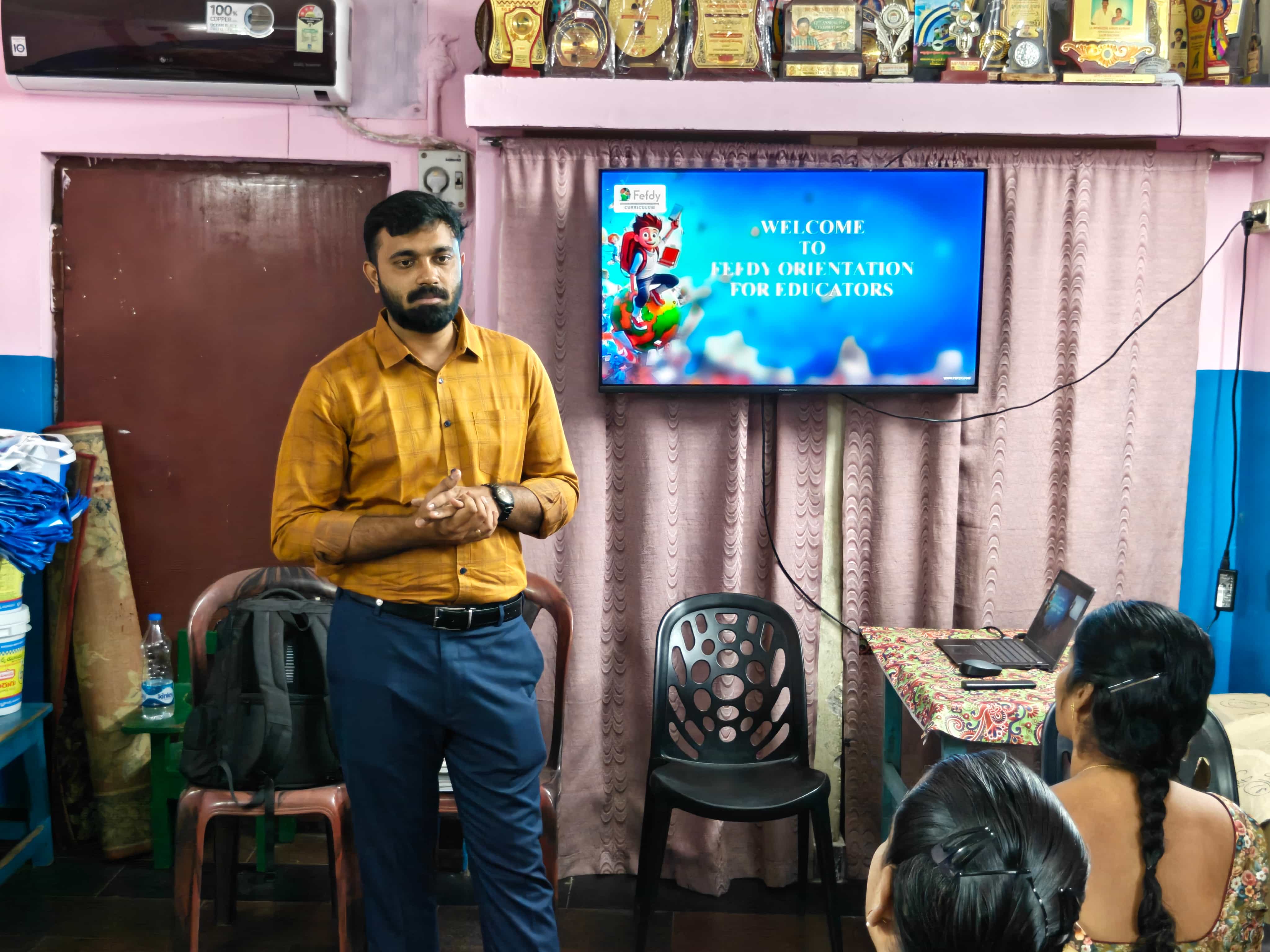 Teacher Training Program-Ajay High School-Satyanarayanapuram & Nagarjuna School, Gunadala, Vijayawada