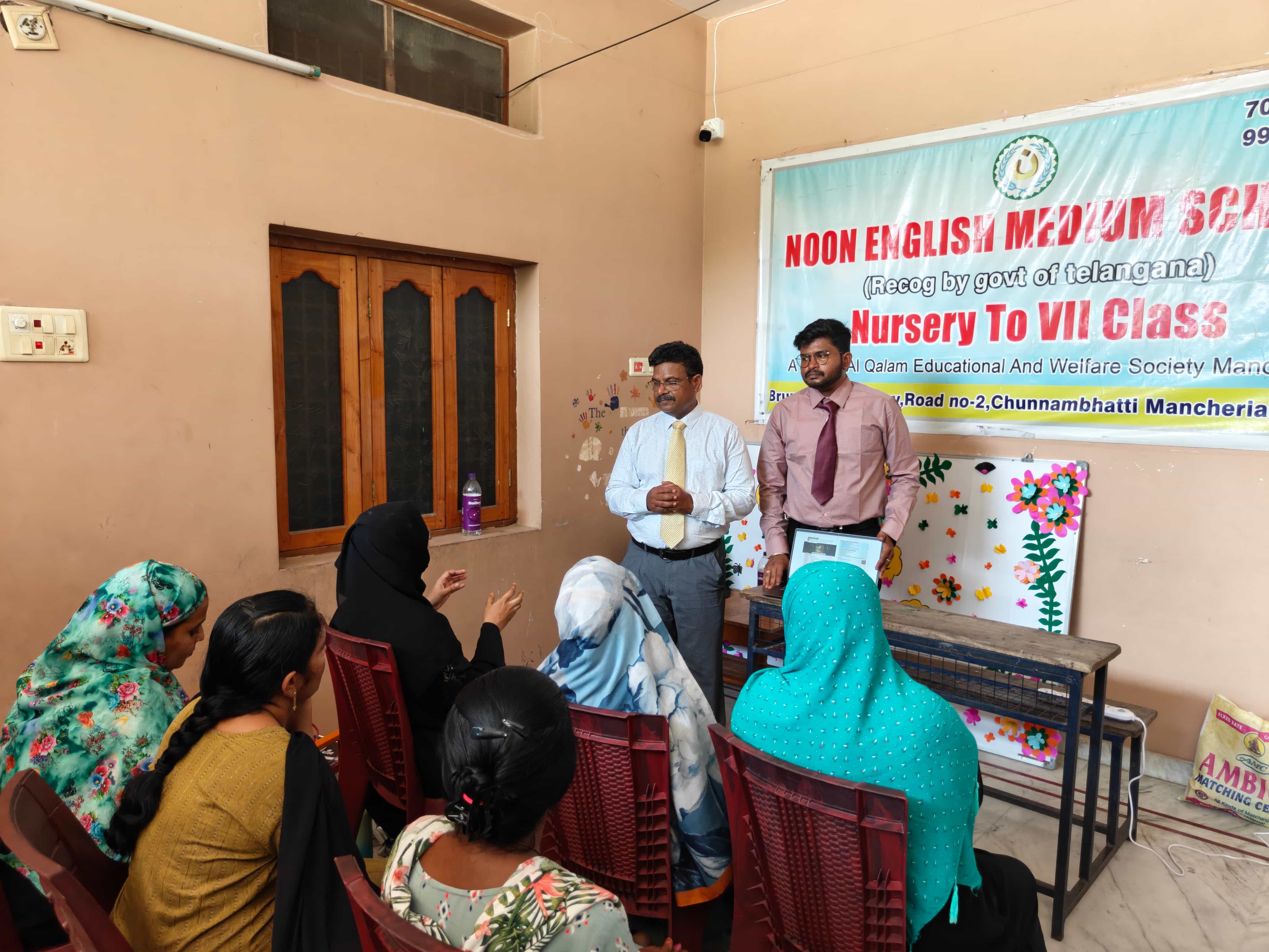 Teacher Training Program-Noon English Medium School-Mancherial, Telangana