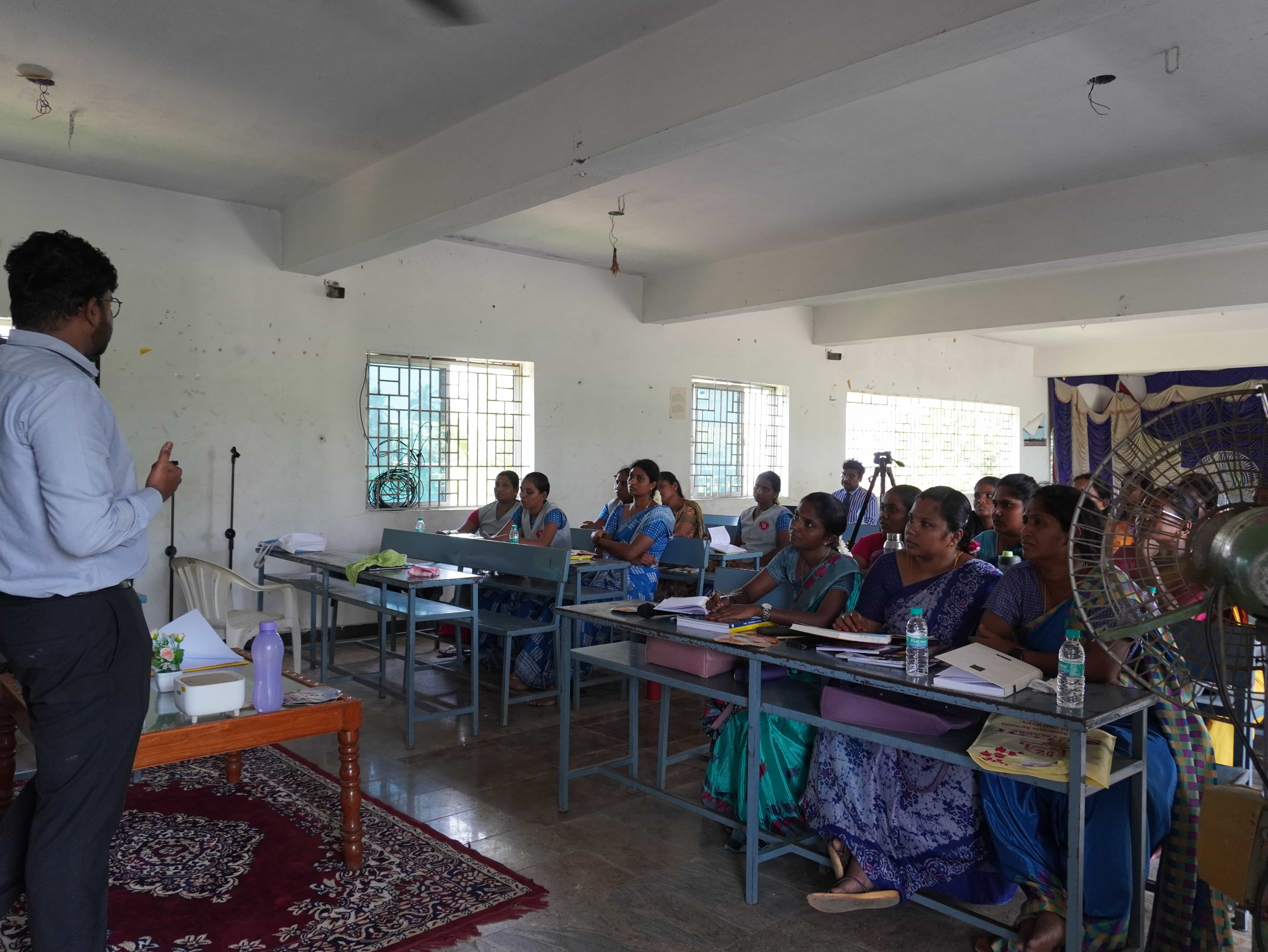Teacher Training Program at Loyola Matriculation School, Ammapettai, Erode